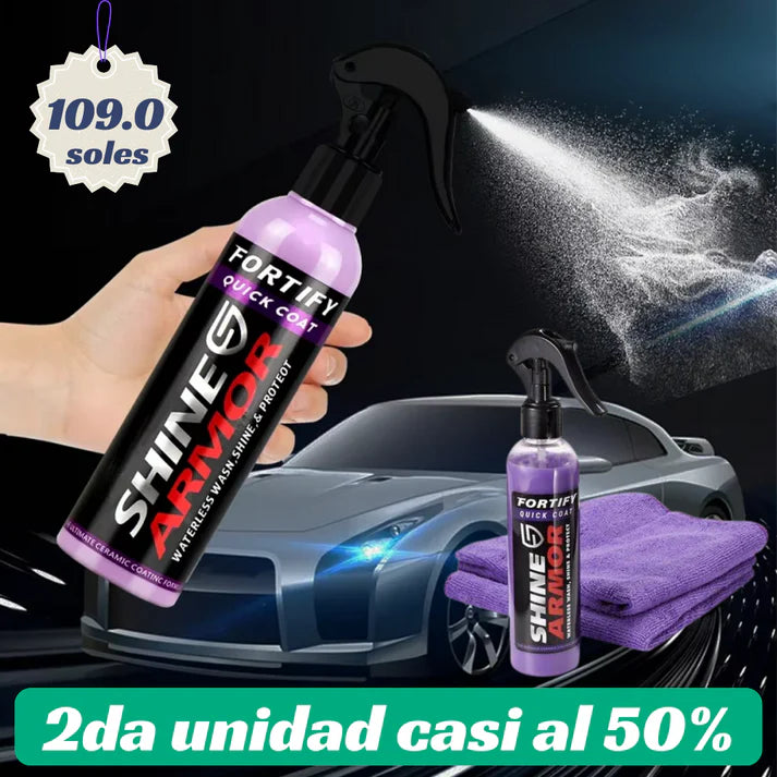 SHINE ARMOR™ – Brillo y Protección para tu Auto